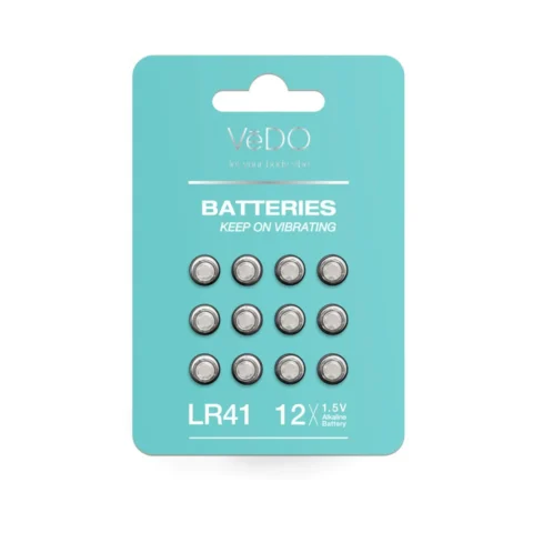 VeDO Batteries LR41 – 12 Pack 1.5V