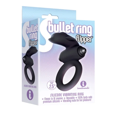 The 9”s, S-Bullet Ring – Flipper, Silicone
