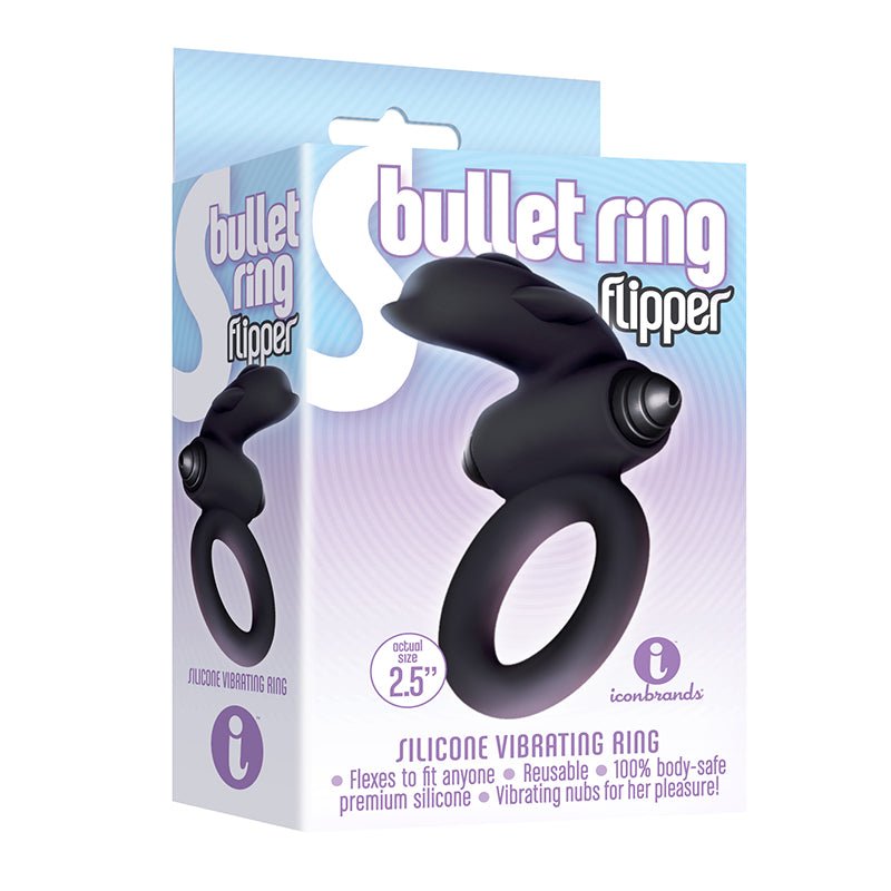 The 9”s, S-Bullet Ring – Flipper, Silicone