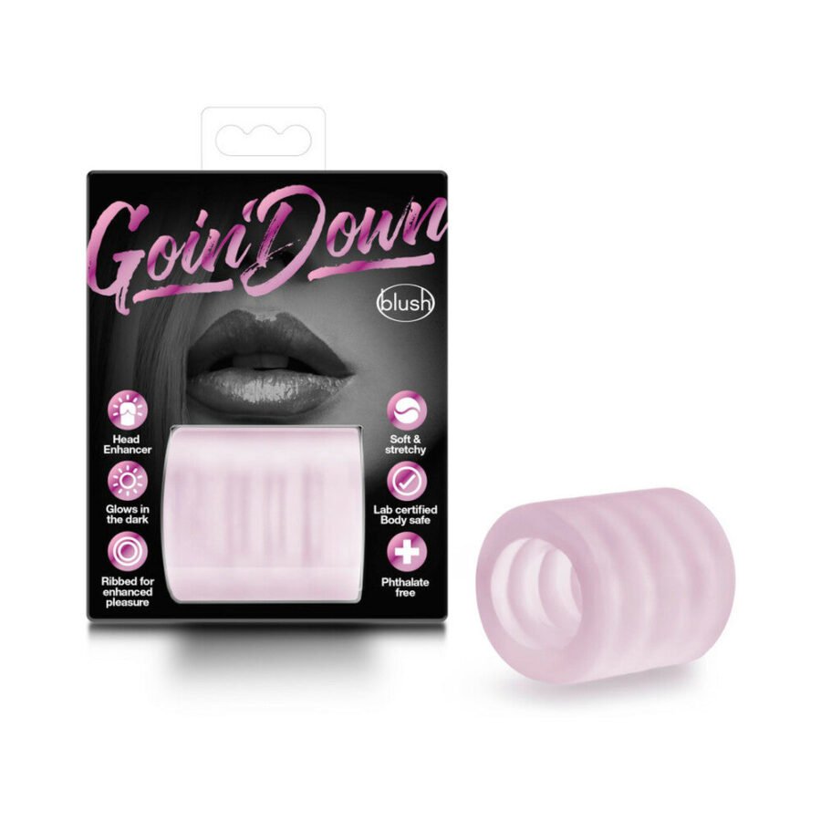 X5 Men Goin” Down BJ Stroker Oral Enhancer Pink