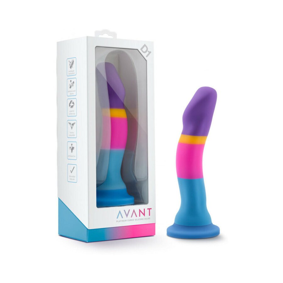 Avant D1 Hot ”n” Cool 7.5 in. Silicone Dildo