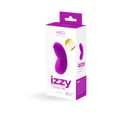 VeDO Izzy Rechargeable Clitoral Vibe – Violet Vixen