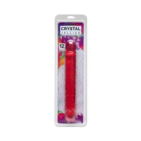 Crystal Jellies – Double Dong Jr. Pink 12in