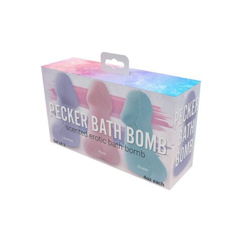 Pecker Bath Bomb – 3Pk. Jasmine Scented