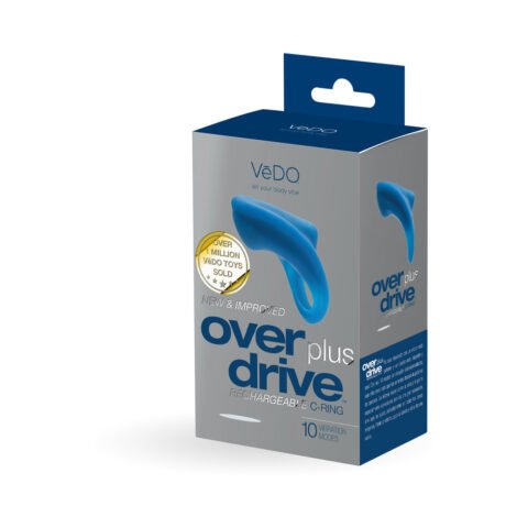 VeDO Overdrive+ Rechargeable Vibrating Ring – Midnight Madness