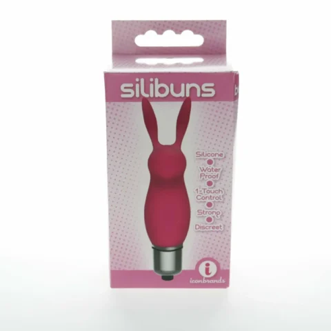 The 9”s Silicone Bunny Bullet Pink