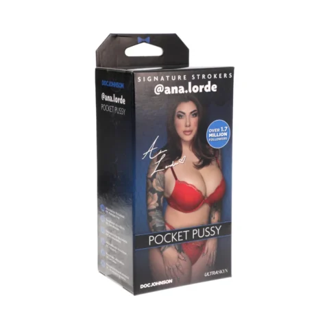 Signature Strokers – Girls of Social Media – @ana.lorde – ULTRASKYN Pocket Pussy Vanilla