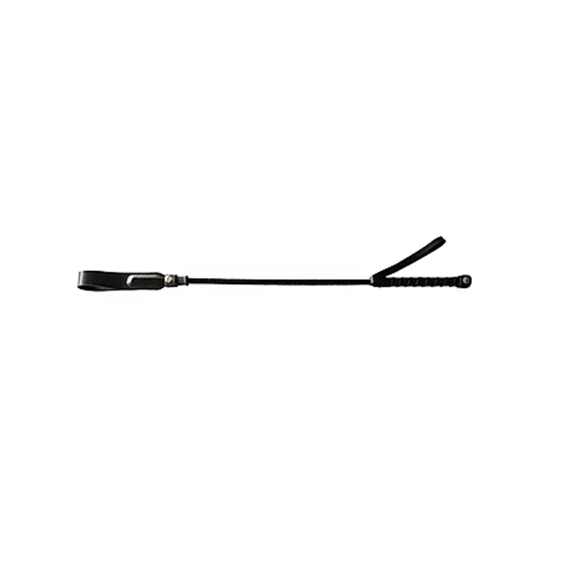 Short Riding Crop Slim Tip (20″) – BLACK