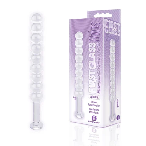 The 9”s Glass Thins Spherical Glass Plug