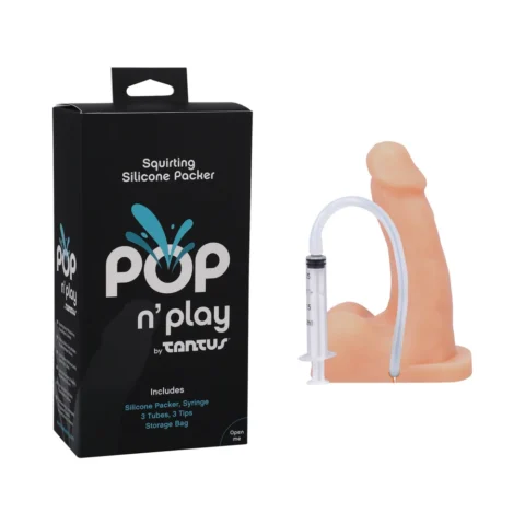 Tantus POP n” Play Squirting Packer Cream