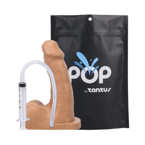 Tantus POP n” Play Squirting Packer Honey (Bag)