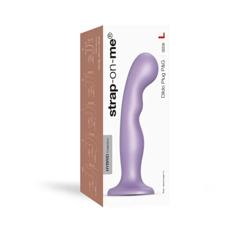 Strap-On-Me Dildo Plug P&G Metallic Lilac Large