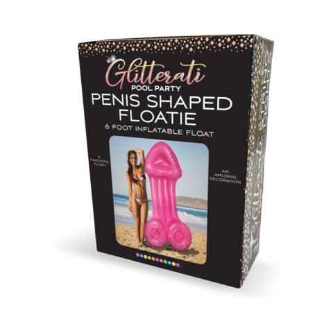 Glitterati Pool Party Penis-Shaped Floatie 6 ”
