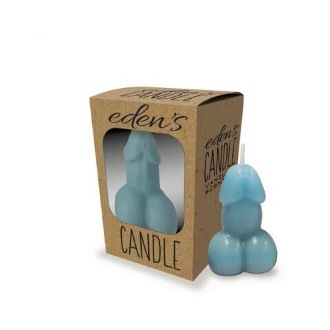 Eden”s Penis Candle Blue