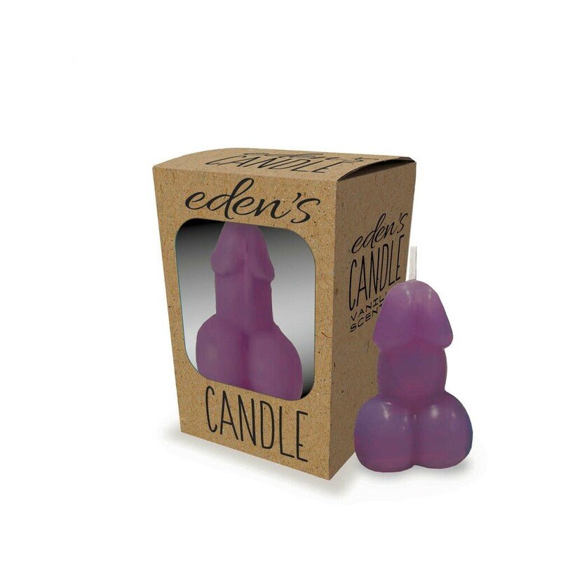 Eden”s Penis Candle Eggplant