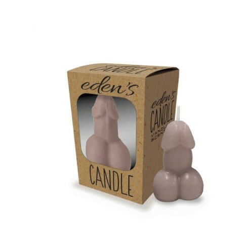Eden”s Penis Candle Taupe