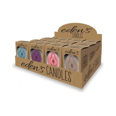 Eden”s Vagina Candles 12-Piece Display