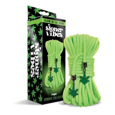 Stoner Vibes Chronic Collection Glow in the Dark Rope 32 ”