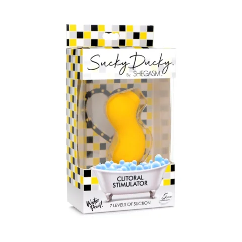 Shegasm Sucky Ducky Clitoral Stimulator Yellow