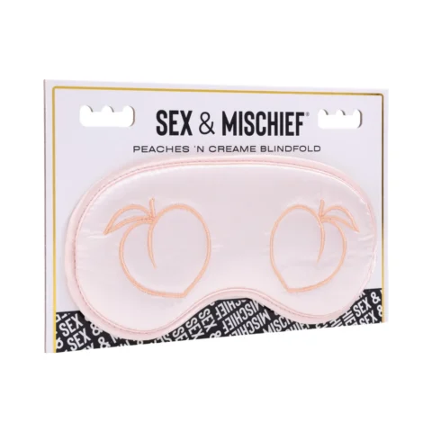 Sportsheets Sex & Mischief Peaches ”n CreaMe Blindfold