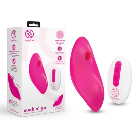 Together Couples Suck N” Go Pink