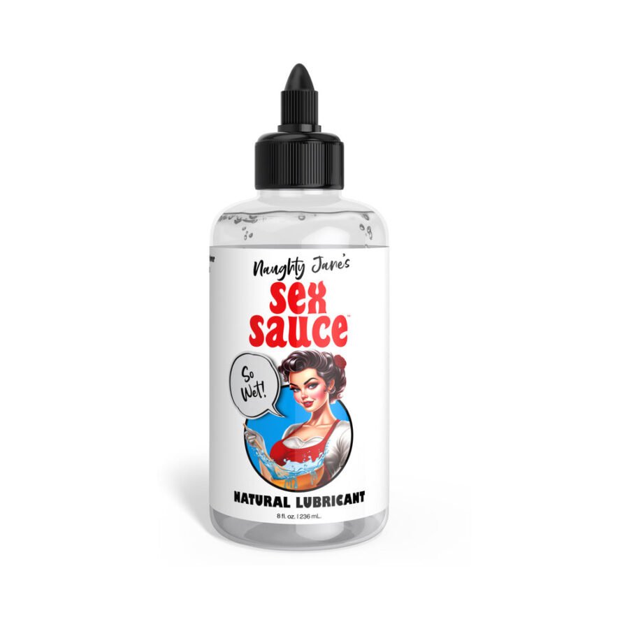 Naughty Jane”s Sex Sauce Natural Lubricant 8 oz.
