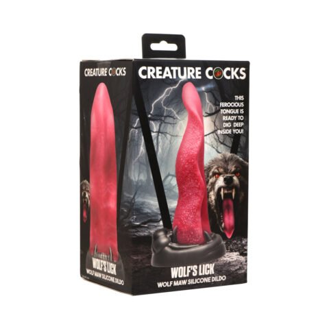 Creature Cocks Wolf”s Lick Wolf Maw Silicone Dildo