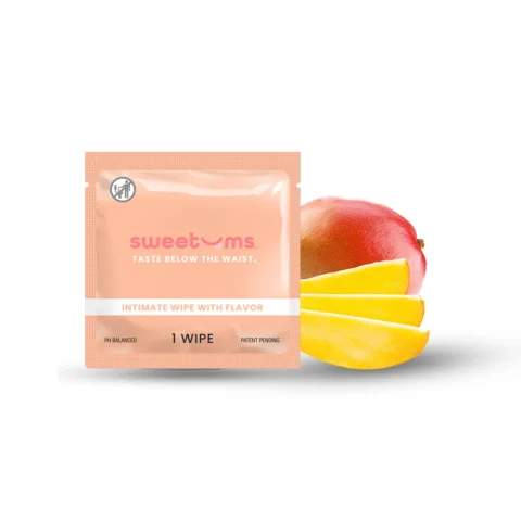 Sweetums Intimate Wipes Mango Individual