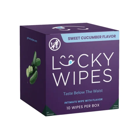 Sweetums Lucky Wipes Cucumber Flavor 10-Pack