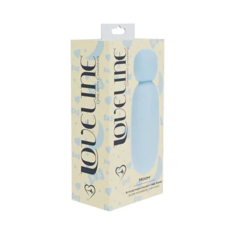 LoveLine Mochi Rechargeable Vibrator Waterproof Blue