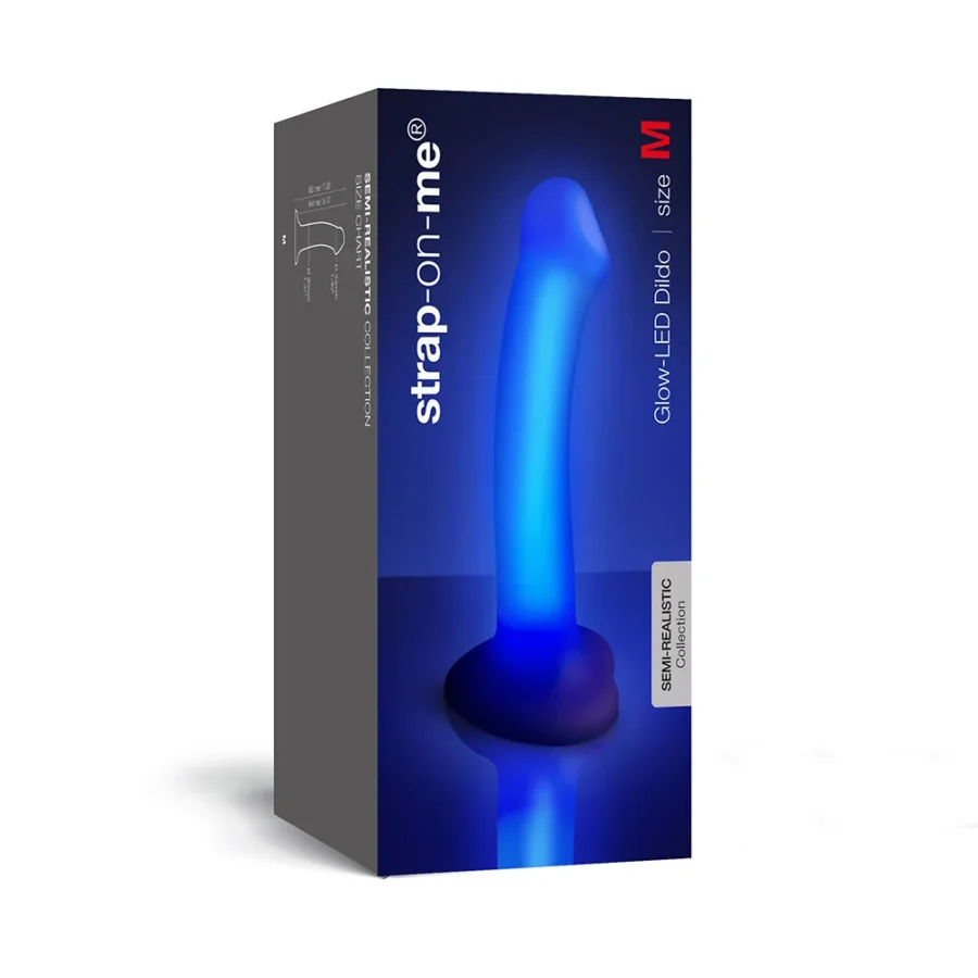Strap-On-Me Glow-LED Dildo