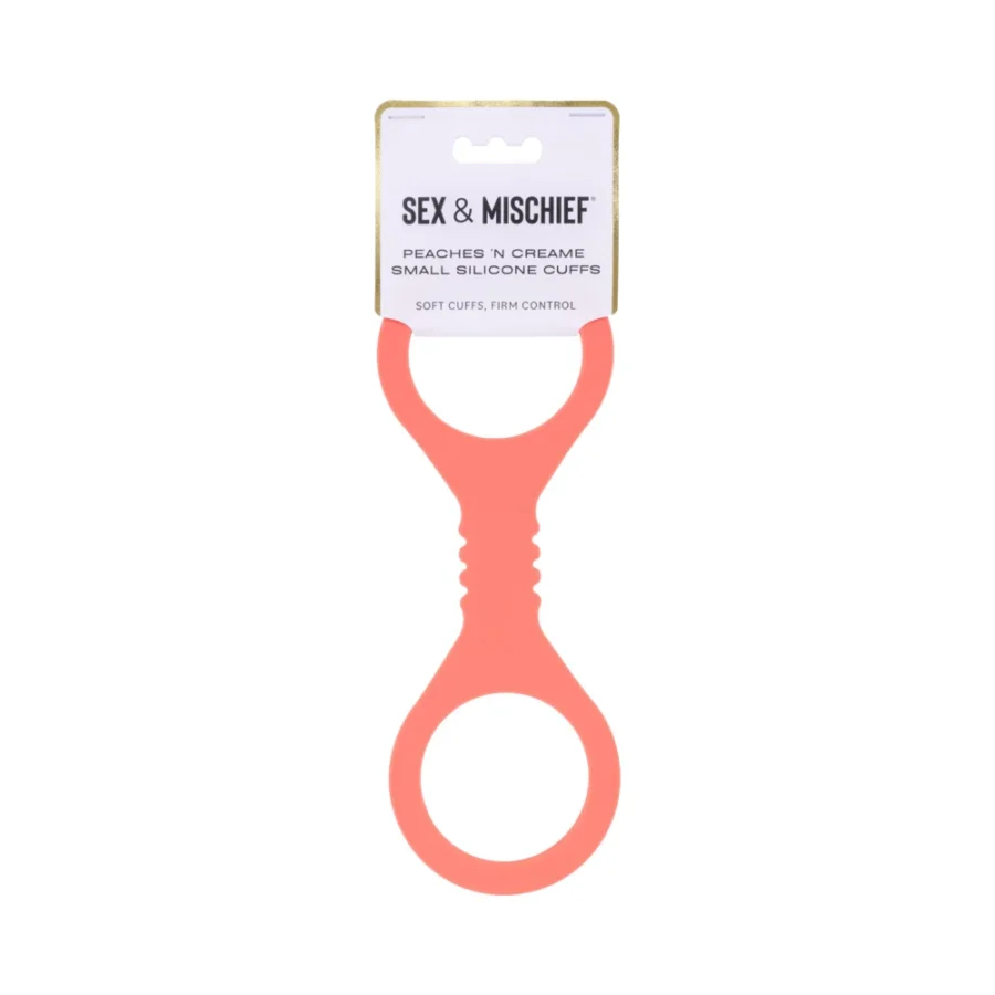 Sportsheets Sex & Mischief Peaches ”n CreaMe Small Silicone Cuffs