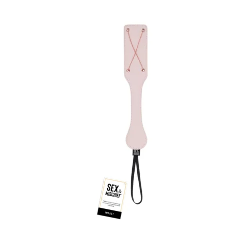 Sportsheets Sex & Mischief Peaches ”n CreaMe Chain Impressions Paddle