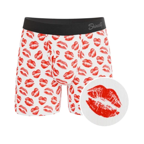 Shinesty The Pucker Up Lipstick Kiss Ball Hammock Pouch Underwear with Fly S