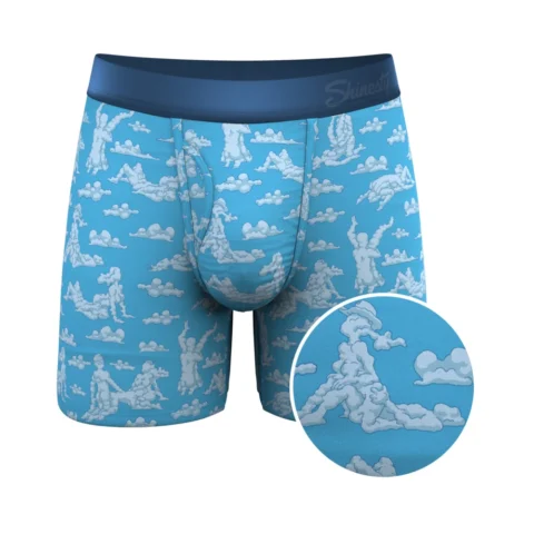 Shinesty The Reverse Cloud Girl Cloud Ball Hammock Pouch Underwear with Fly S