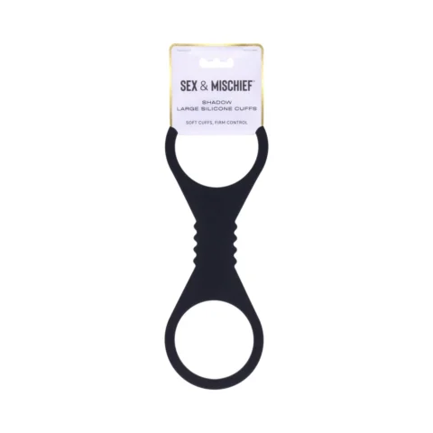 Sportsheets Sex & Mischief Shadow Large Silicone Cuffs