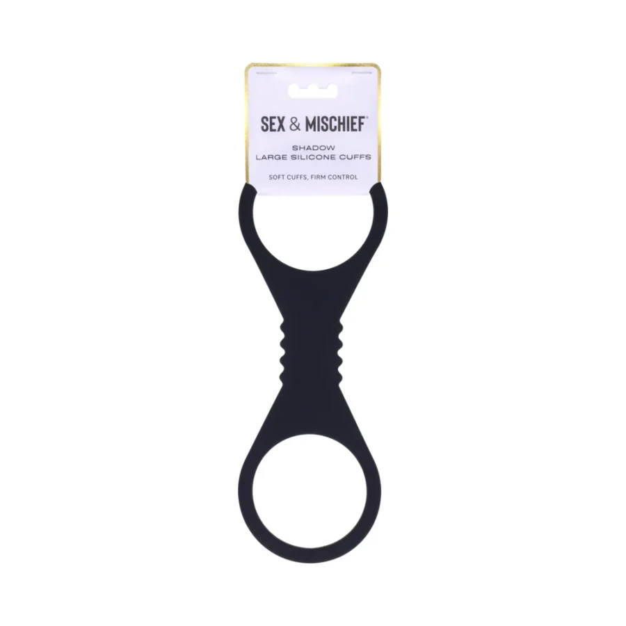 Sportsheets Sex & Mischief Shadow Large Silicone Cuffs