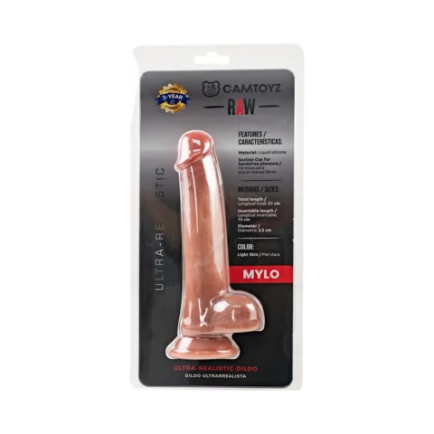 Camtoyz Raw Mylo Ultra-Realistic 8 in. Dildo