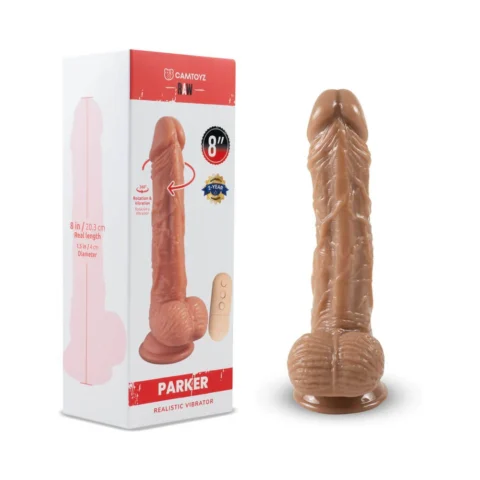 Camtoyz Raw Parker Realistic Vibrating Dildo