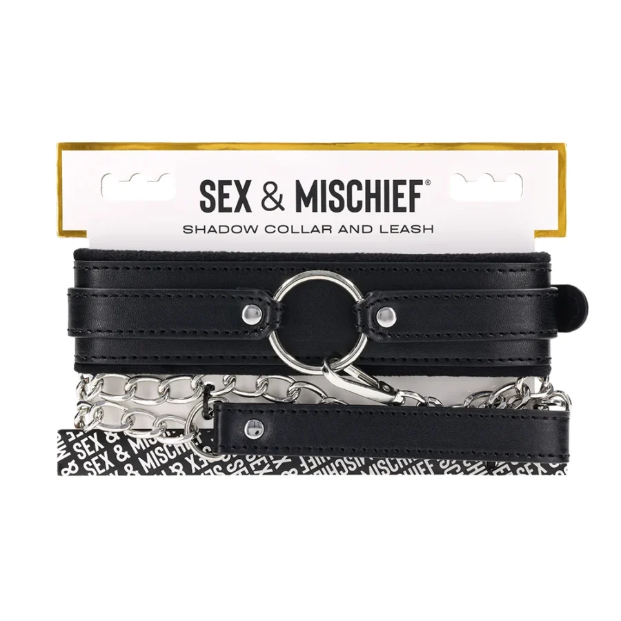 Sportsheets Sex & Mischief Shadow Collar and Leash