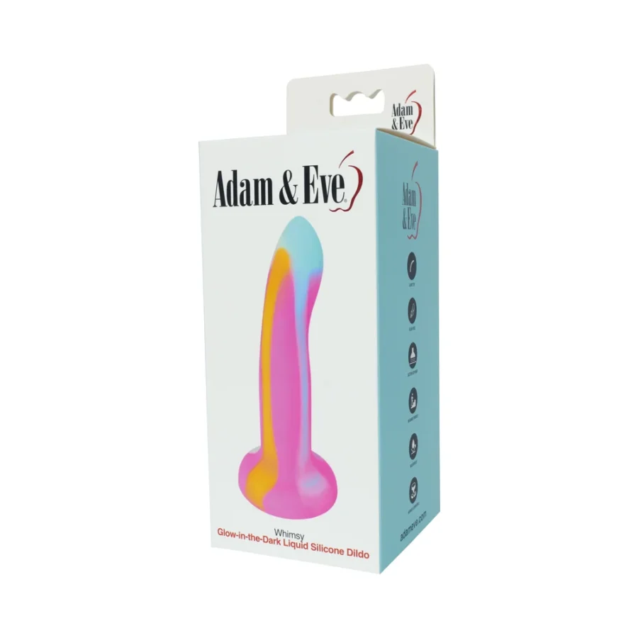 Adam & Eve Whimsy Glow-In-The-Dark Dildo