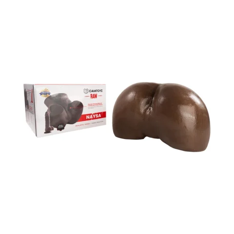 Camtoyz Raw Torso Naysa Piel Oscura Chocolate