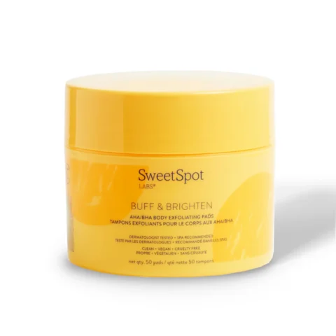 SweetSpot Labs Buff & Brighten Body Exfoliating Pads