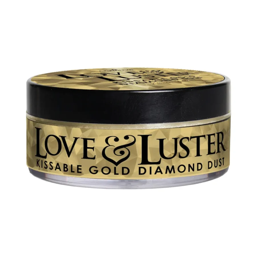 Sensuva Love & Luster Kissable Diamond Dust 2 oz. Jar Gold